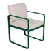Fermob Bellevie Fauteuil Repas Perle Vert cèdre 02 