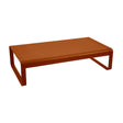 Fermob Bellevie Grande Table basse 138 x 80cm Orange confite E2 