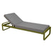 Fermob Bellevie Lit de soleil Guimauve D1 Gris flanelle 79 