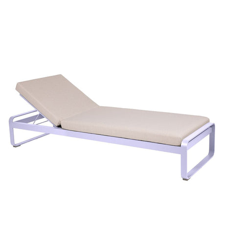 Fermob Bellevie Lit de soleil Perle Guimauve D1 