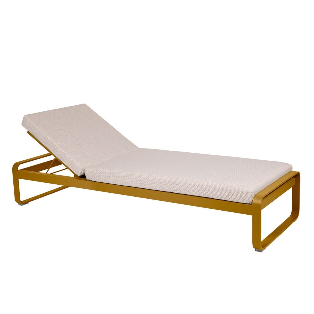 Fermob Bellevie Lit de soleil Perle Pain d'épices D2 