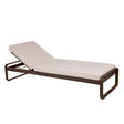 Fermob Bellevie Lit de soleil Perle Tonka E3 