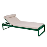 Fermob Bellevie Lit de soleil Perle Vert cèdre 02 