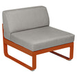 Fermob Bellevie Module central 1 place Orange confite E2 Taupe grisé B8 