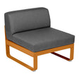 Fermob Bellevie Module central 1 place Pain d'épices D2 Gris graphite A3 
