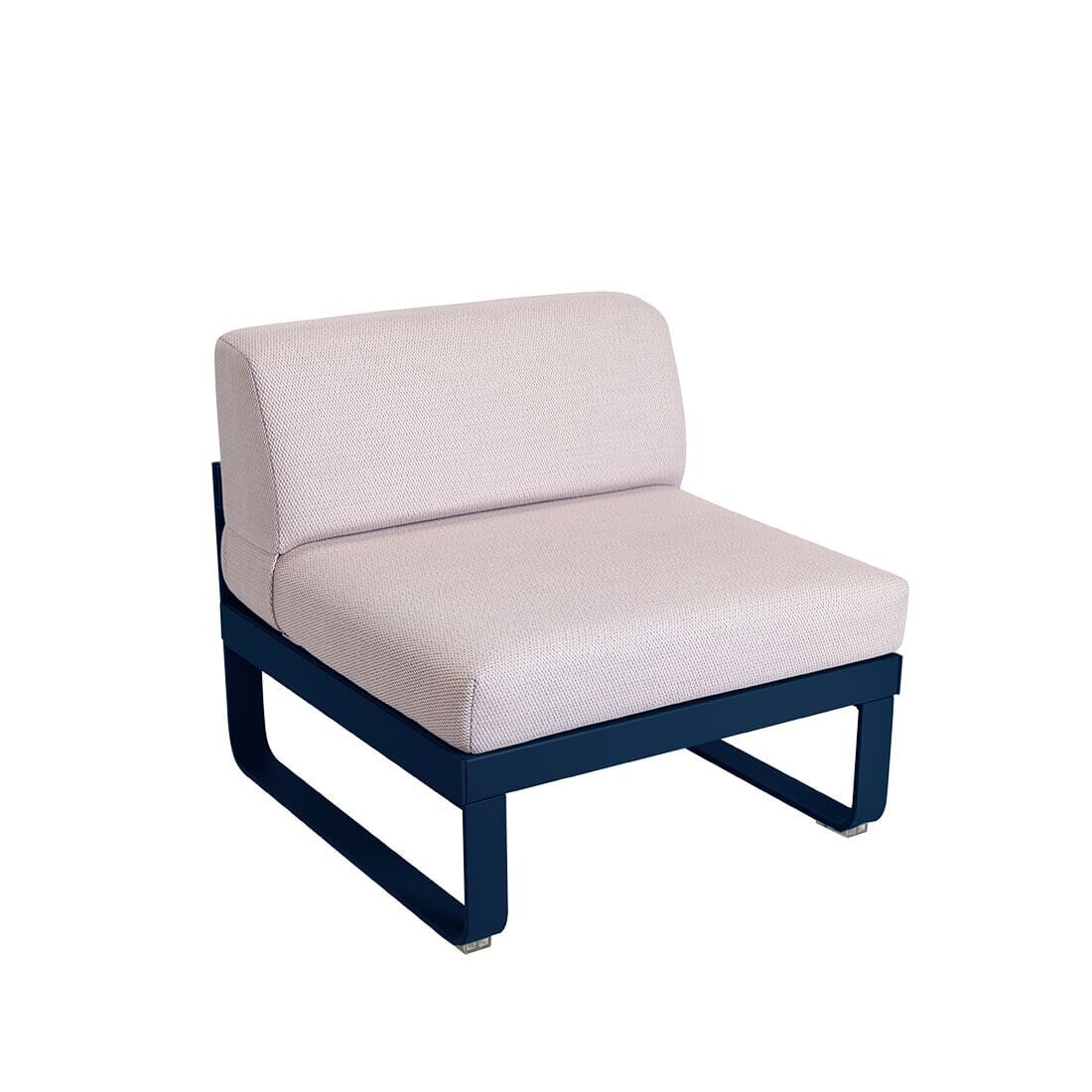 Fermob Bellevie Module central 1 place Perle Bleu abysse 92 