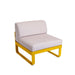 Fermob Bellevie Module central 1 place Perle Miel C6 