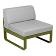 Fermob Bellevie Module central 1 place Pesto D3 Gris flanelle 79 