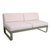 Fermob Bellevie Module central 2 places Perle Cactus 82 