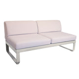 Fermob Bellevie Module central 2 places Perle Gris argile A5 