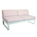 Fermob Bellevie Module central 2 places Perle Menthe glaciale A7 