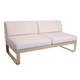 Fermob Bellevie Module central 2 places Perle Muscade 14 