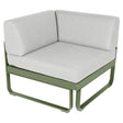 Fermob Bellevie Module d'angle - 1 place Cactus 82 Blanc grisé 81 