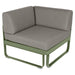 Fermob Bellevie Module d'angle - 1 place Cactus 82 Taupe grisé B8 