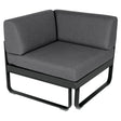 Fermob Bellevie Module d'angle - 1 place Carbone 47 Gris graphite A3 
