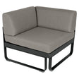 Fermob Bellevie Module d'angle - 1 place Carbone 47 Taupe grisé B8 