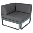 Fermob Bellevie Module d'angle - 1 place Gris orage 26 Gris graphite A3 