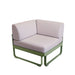 Fermob Bellevie Module d'angle 1 place Perle Cactus 82 