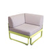 Fermob Bellevie Module d'angle 1 place Perle Citron givré A6 