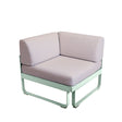Fermob Bellevie Module d'angle 1 place Perle Menthe glaciale A7 