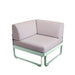 Fermob Bellevie Module d'angle 1 place Perle Menthe glaciale A7 