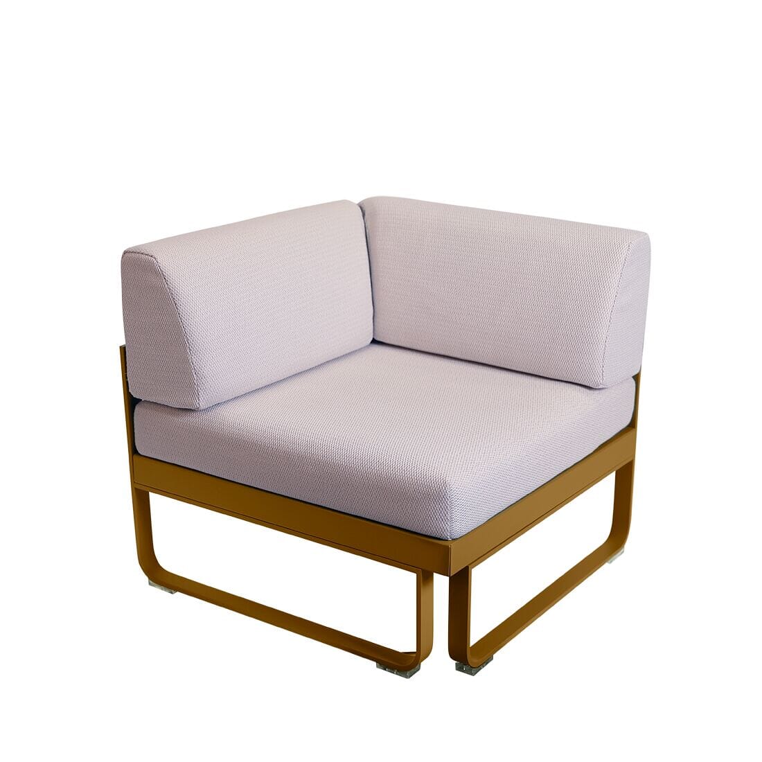 Fermob Bellevie Module d'angle 1 place Perle Pain d'épices D2 