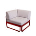 Fermob Bellevie Module d'angle 1 place Perle Piment 43 