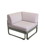 Fermob Bellevie Module d'angle 1 place Perle Romarin 48 