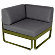 Fermob Bellevie Module d'angle - 1 place Pesto D3 Gris graphite A3 