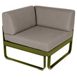 Fermob Bellevie Module d'angle - 1 place Pesto D3 Taupe grisé B8 