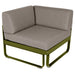 Fermob Bellevie Module d'angle - 1 place Pesto D3 Taupe grisé B8 