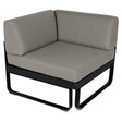 Fermob Bellevie Module d'angle - 1 place Réglisse 42 Taupe grisé B8 