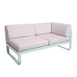 Fermob Bellevie Module d'angle - droit 2 places Perle Menthe glaciale A7 