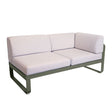 Fermob Bellevie Module d'angle - droit 2 places Perle Romarin 48 