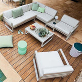 Fermob Bellevie Module d'angle - gauche 2 places 