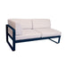 Fermob Bellevie Module d'angle - gauche 2 places Bleu abysse 92 Perle D4 