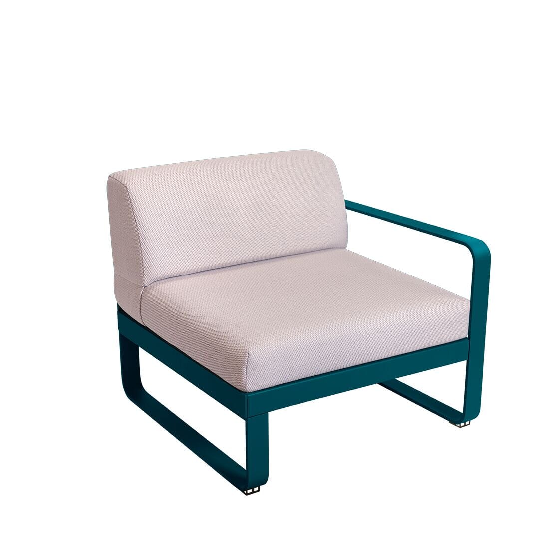 Fermob Bellevie Module Droit 1 place Perle Bleu acapulco 21 