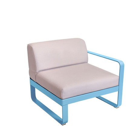 Fermob Bellevie Module Droit 1 place Perle Bleu maya E1 