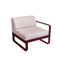 Fermob Bellevie Module Droit 1 place Perle Cerise noire B9 