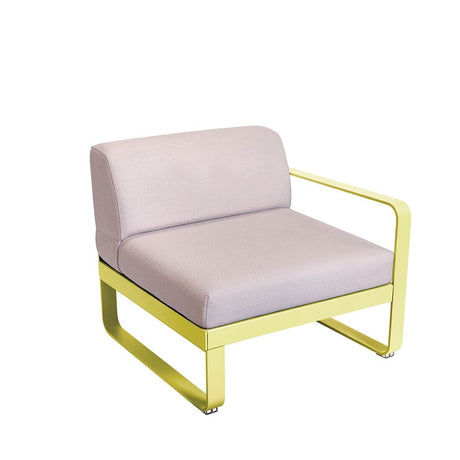 Fermob Bellevie Module Droit 1 place Perle Citron givré A6 