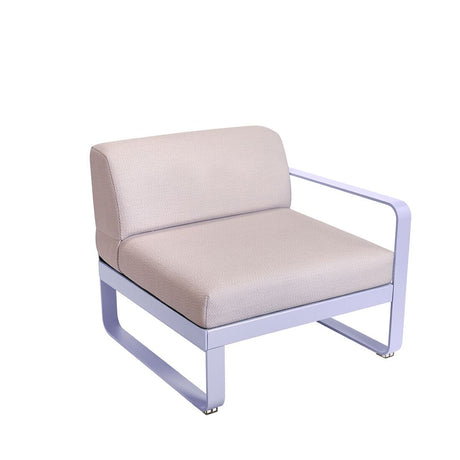 Fermob Bellevie Module Droit 1 place Perle Guimauve D1 