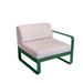 Fermob Bellevie Module Droit 1 place Perle Vert cèdre 02 