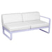 Fermob Bellevie Module droit 2 places Guimauve D1 Blanc grisé 81 