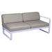 Fermob Bellevie Module droit 2 places Guimauve D1 Taupe grisé B8 