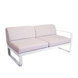 Fermob Bellevie Module droit 2 places Perle Blanc coton 01 