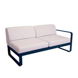Fermob Bellevie Module droit 2 places Perle Bleu abysse 92 