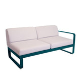 Fermob Bellevie Module droit 2 places Perle Bleu acapulco 21 