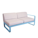 Fermob Bellevie Module droit 2 places Perle Bleu maya E1 