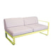 Fermob Bellevie Module droit 2 places Perle Citron givré A6 