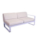 Fermob Bellevie Module droit 2 places Perle Guimauve D1 